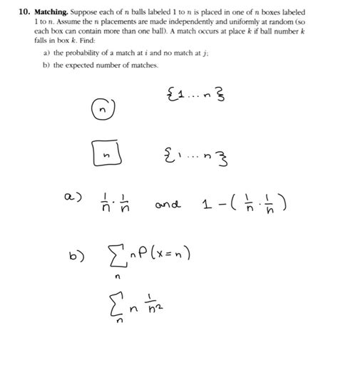 if n balls are distributed randomly into n boxes|how to distribute n boxes.